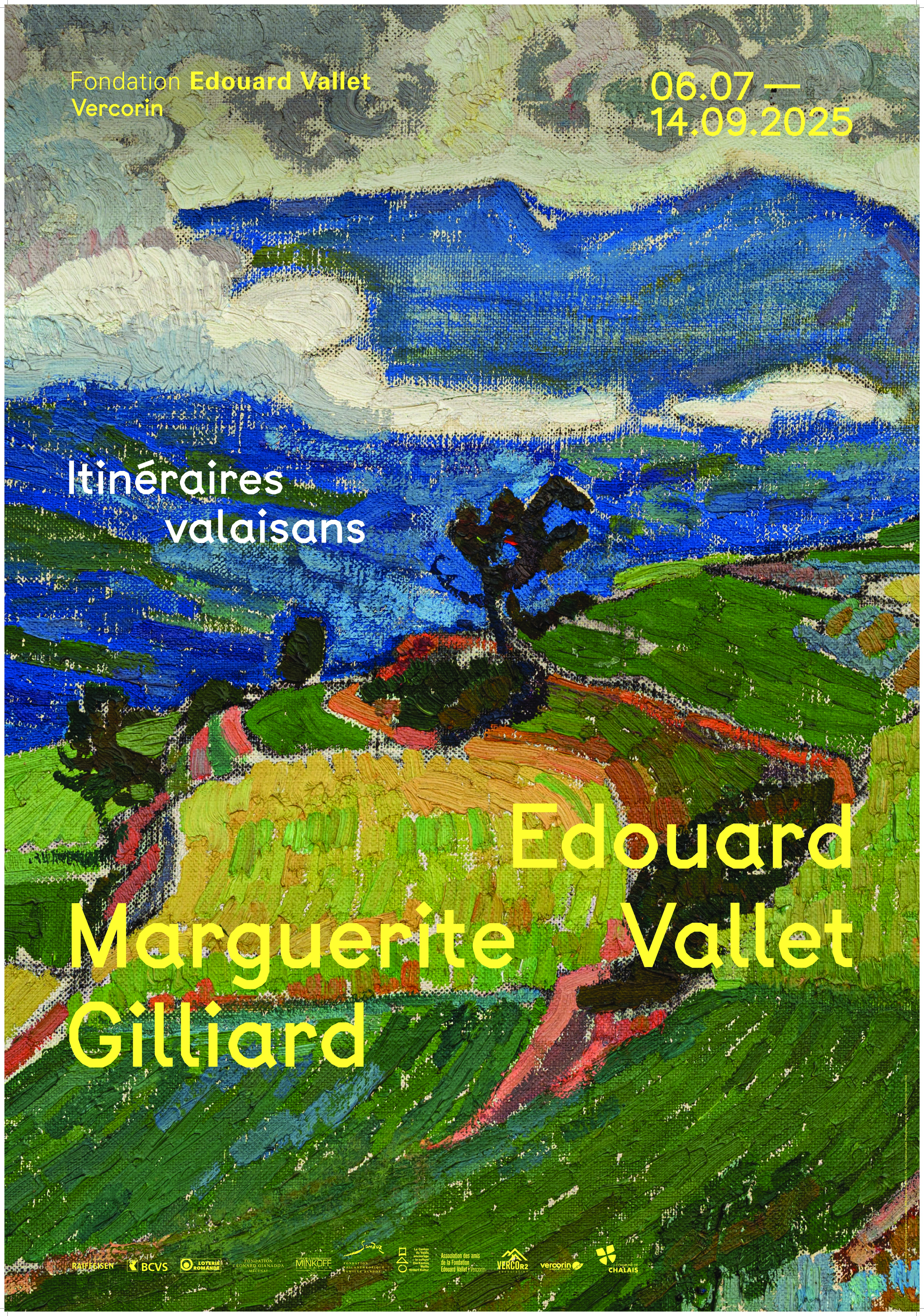 Marguerite et Edouard Vallet-Gilliard. Itinéraires valaisans